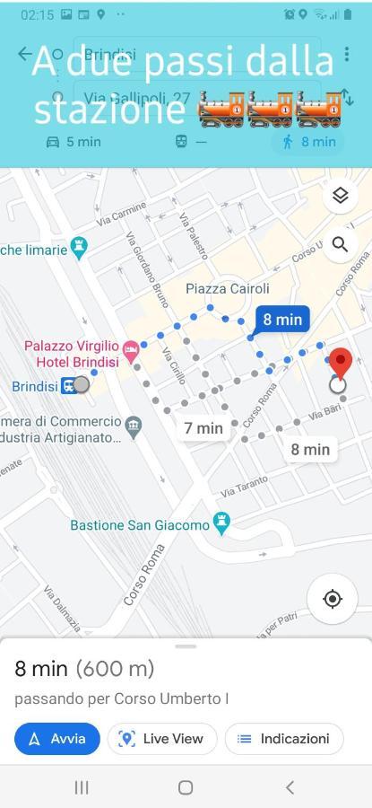 Bed Casa Vacanza Via Gallipoli - Corte Bari Brindisi Ngoại thất bức ảnh